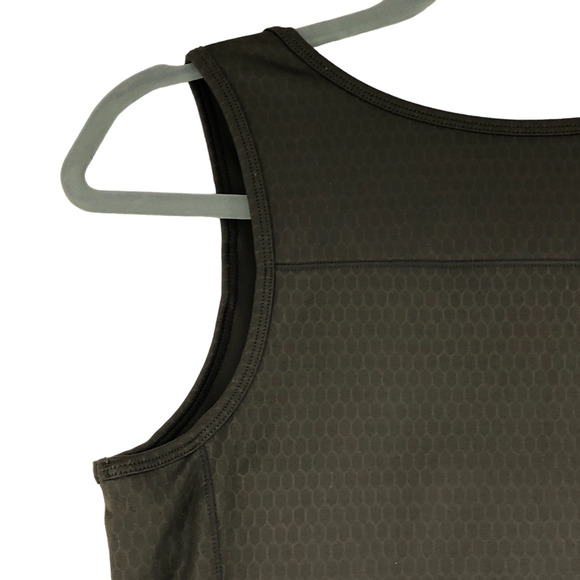 Soma Womens Size S Tank Top Layer Brown Poly Stretch Princess Seams Textured - Picture 10 of 13